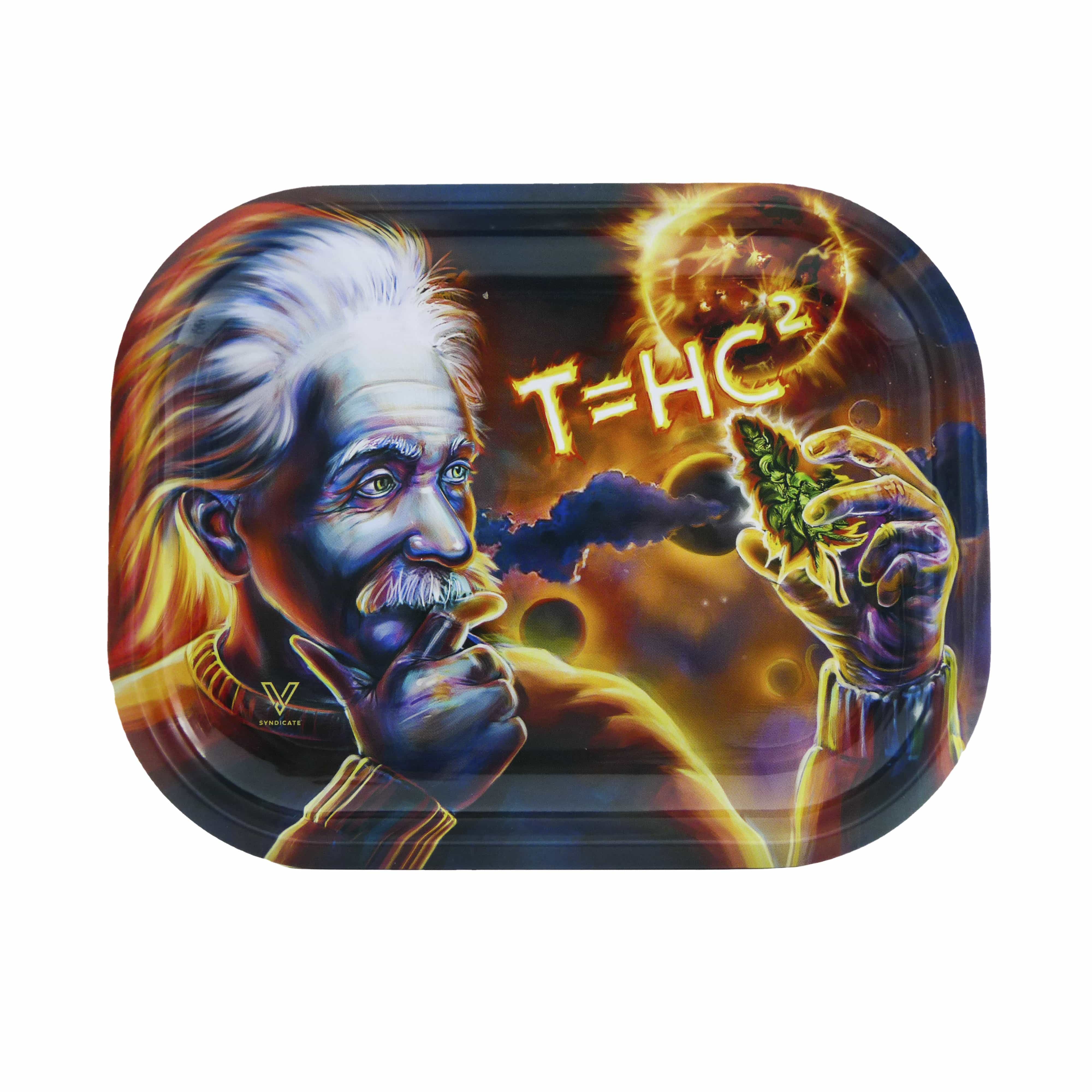 SS T=HC2 Einstein Classic Metal Tray - Medium Available - (1CT,5CT or 10CT), Medium / 1 Count - Mj Wholesale