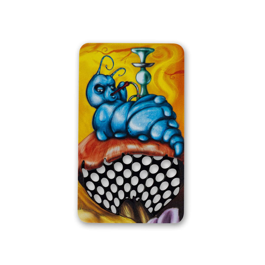 V Syndicate Grinder Card Caterpillar Nonstick Grinder Card
