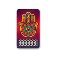 V Syndicate Grinder Card Hamsa Red Nonstick Grinder Card