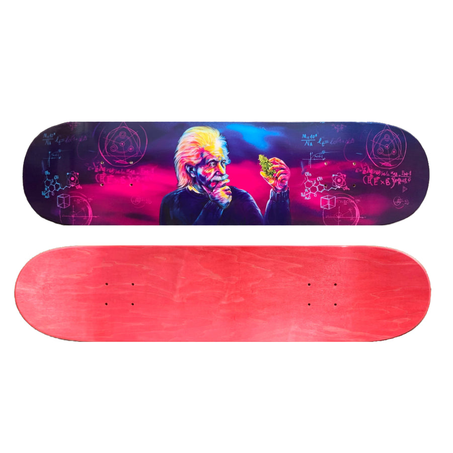 Einstein Skateboard Deck