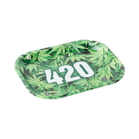 V Syndicate Rollin Trays 420 Green Metal Tray
