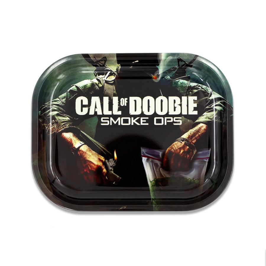 V Syndicate Rollin Trays Small Call of Doobie Metal Rollin' Tray