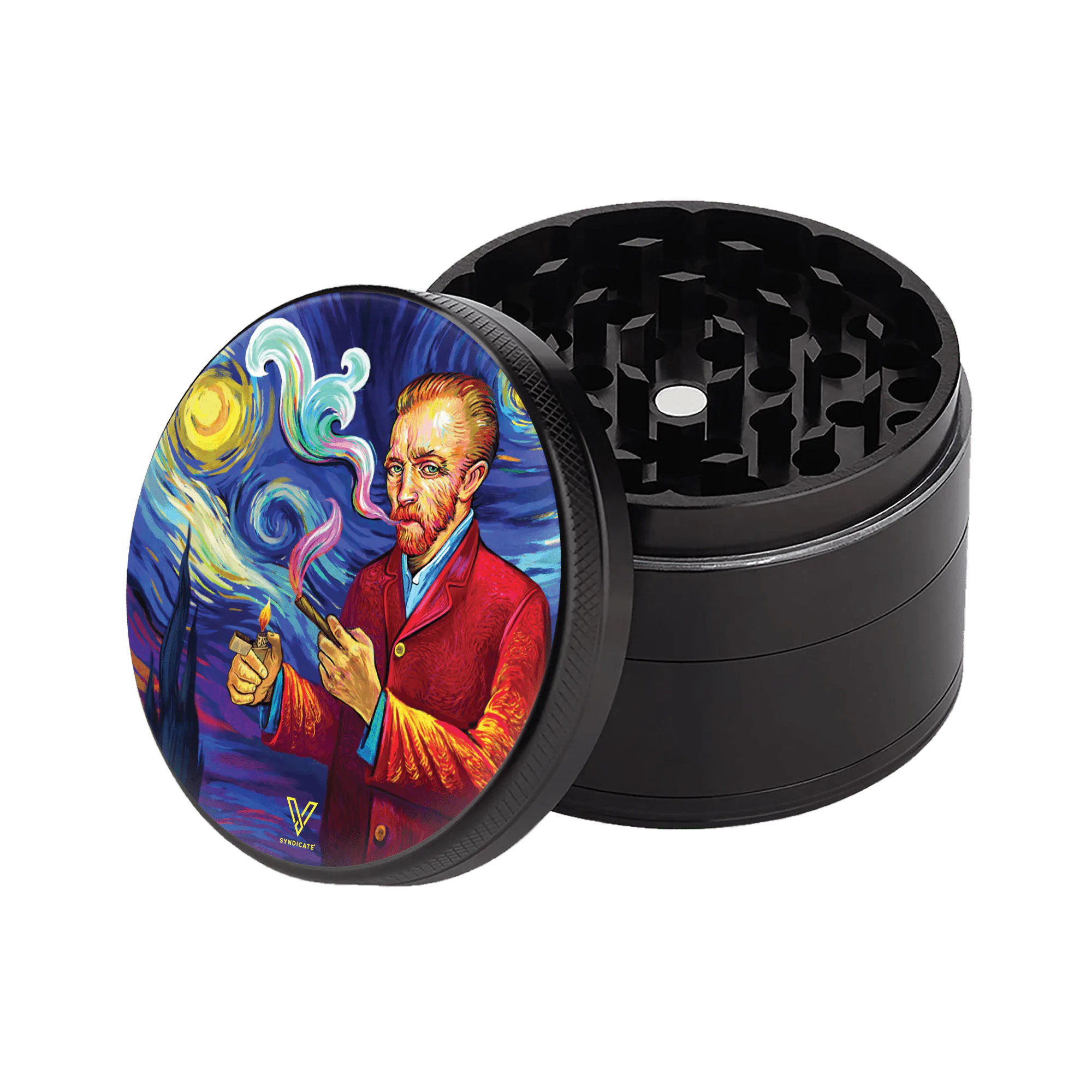 v-syndicate-63mm-smoky-night-4-piece-sharpshred-grinder-23770765656219